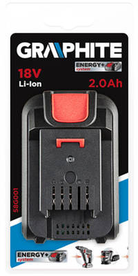 GRAPHITE ENERGY+  58G001  Aku Batéria18V 2,0Ah Li-Ion