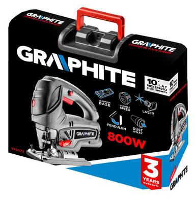 GRAPHITE  58G072  Priamočiara píla 800 W