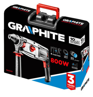 GRAPHITE  58G529  Kladivo SDS + 800W, kufor