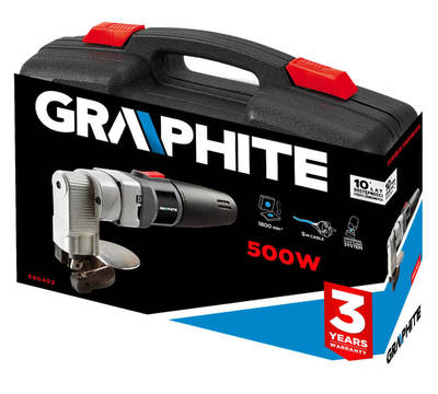 GRAPHITE  59G402  Nožnice jednoduché 500W, kufor