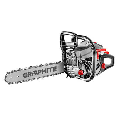 GRAPHITE  89G940  Benzínová reťazová píla 2 kW (2,7 HP), vodiaca lišta 16" (400 mm)