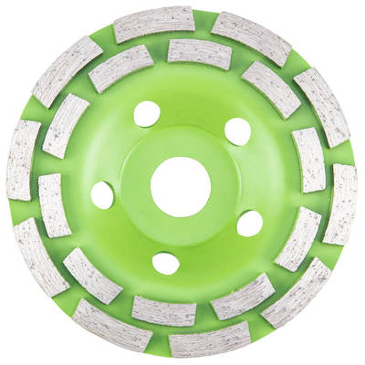 VERTO  61H437  Diamond grinding disc 125 x 22.2 x 5 mm double segment